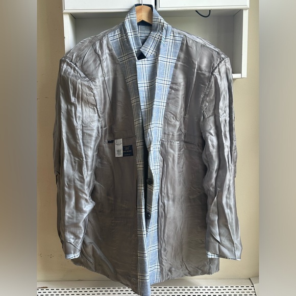 NWOT Brooks Brothers 346 Multi Color Plaid Men’s Sports Coat Blazer Size 48R - Picture 3 of 12